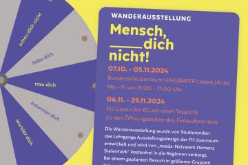 LEBENSLINIEN Demenzberatung - Wanderausstellung